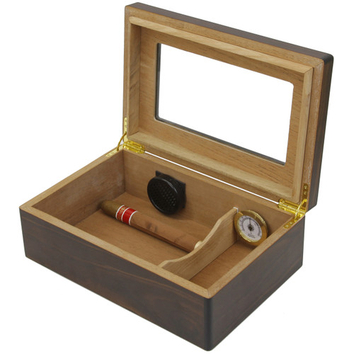 Cigar Humidor Open View TSHM100