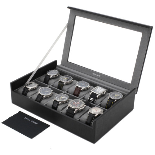 Carbon Fiber Watch Box | TechSwiss TS700CF | Main