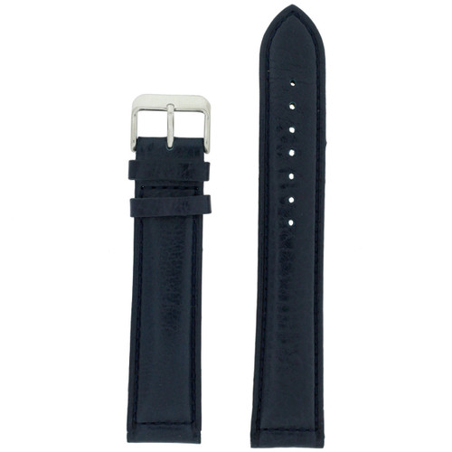 Navy Blue Extra Long Watch Band | TechSwiss LEA1473 | Front
