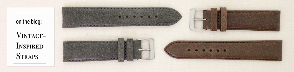 Vintage Inspired Tech Swiss Watch Bands