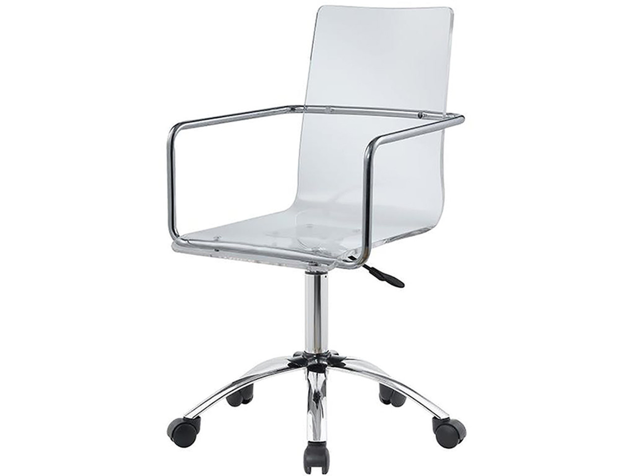 Avis Clear Acrylic Desk Chair CB Furniture
