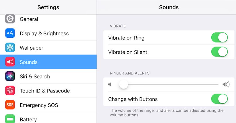  Ajustes de sonido en iPhone