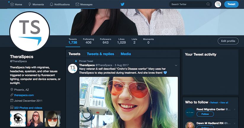 Night Mode on Twitter