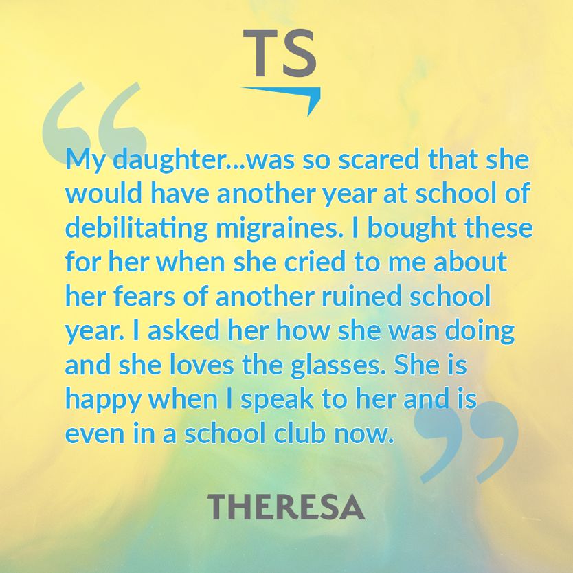 Theresa's TheraSpecs Story