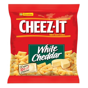 Cheez-It, Cheese Crackers, White Cheddar, 1.5 oz. Bag (45 Count) Cheez-It, Cheese Crackers, White Cheddar, 1.5 oz. Bag (45 Count)