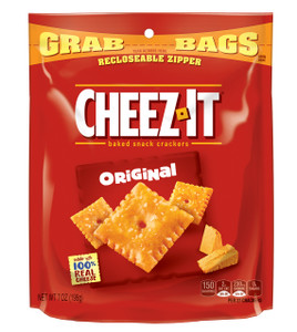 Cheez-It, Cheese Crackers, Original, 7.0. Bag (1 Count) Cheez-It, Cheese Crackers, Original, 7.0. Bag (1 Count)