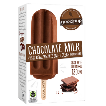 GoodPop, Chocolate Milk, 2.75 oz. (25 Count) GoodPop, Chocolate Milk, 2.75 oz. (25 Count)