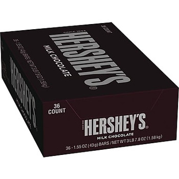 Hershey's, Milk Chocolate Bar, 1.55 oz. ( 36 Count) Hershey's, Milk Chocolate Bar, 1.55 oz. ( 36 Count)