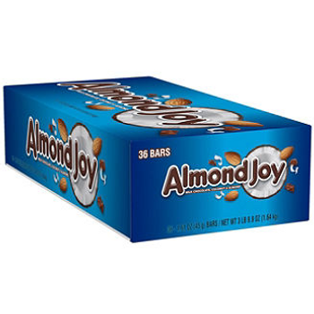 Hershey's, Almond Joy Candy Bar, 1.61 oz. (36 Count) Hershey's, Almond Joy Candy Bar, 1.61 oz. (36 Count)
