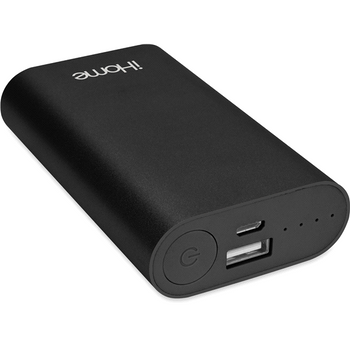 iHome,IH-PP1044AB, Portable Battery, Super Charge, 2.0/6000mAh Battery, Black Color (1 Count) iHome,IH-PP1044AB, Portable Battery, Super Charge, 2.0/6000mAh Battery, Black Color (1 Count)