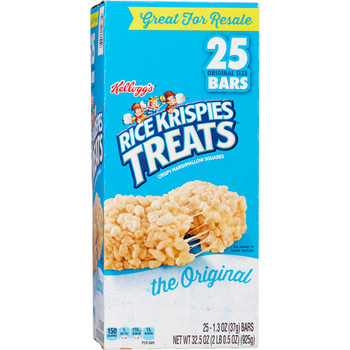 Kellogg's, Rice Krispies Treats, 1.3 oz. Bars (25 Count) Kellogg's, Rice Krispies Treats, 1.3 oz. Bars (25 Count)