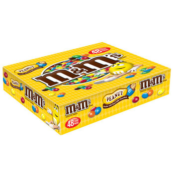 M&M's, Chocolate Candies, Peanut, 1.74 oz. Bags (48 Count) M&M's, Chocolate Candies, Peanut, 1.74 oz. Bags (48 Count)