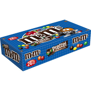 M&M's, Chocolate Candies, Pretzel, 1.14 oz. Bags (24 Count) M&M's, Chocolate Candies, Pretzel, 1.14 oz. Bags (24 Count)
