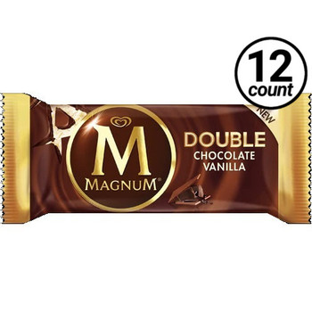 Magnum, Double Chocolate Vanilla Ice Cream Bar, 3.04 oz. Bar (12 Count) Magnum, Double Chocolate Vanilla Ice Cream Bar, 3.04 oz. Bar (12 Count)