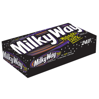 Milky Way, Midnight Dark Chocolate, 1.74 oz. Bars (24 Count) Milky Way, Midnight Dark Chocolate, 1.74 oz. Bars (24 Count)