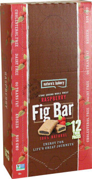 Nature's Bakery, Whole Wheat Fig Bar Raspberry, 2.0 oz. (12 Count) Nature's Bakery, Whole Wheat Fig Bar Raspberry, 2.0 oz. (12 Count)