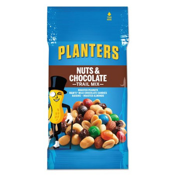 Planters, Trail Mix, Nuts and Chocolate, 2.0 oz. Peg Bag (1 Count) Planters, Trail Mix, Nuts and Chocolate, 2.0 oz. Peg Bag (1 Count)