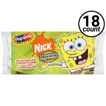 SpongeBob Squarepants Popsicle (18 Count) SpongeBob Squarepants Popsicle (18 Count)