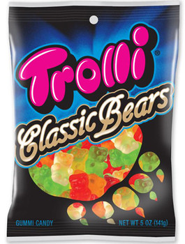 Trolli, Classic Bears, 5.0 oz. Peg Bag (1 Count) Trolli, Classic Bears, 5.0 oz. Peg Bag (1 Count)