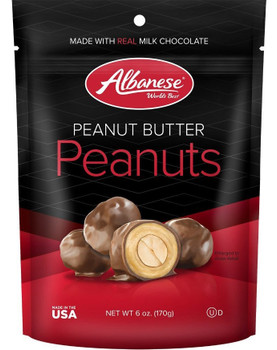 Albanese, Peanut Butter Dipped Peanuts, 6.0 oz. (1 Count) Albanese, Peanut Butter Dipped Peanuts, 6.0 oz. (1 Count)