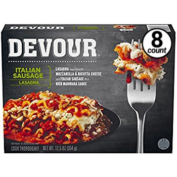 Devour Italian Sausage Lasagna, 12.5 Oz (8 Count) Devour Italian Sausage Lasagna, 12.5 Oz (8 Count)