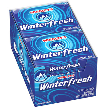 Wrigley's Winterfresh, 15 Pieces Gum (10 count) Wrigley's Winterfresh, 15 Pieces Gum (10 count)