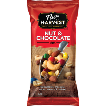 Nut Harvest Nut & Chocolate 3.0 oz bag (1 count) Nut Harvest Nut & Chocolate 3.0 oz bag (1 count)