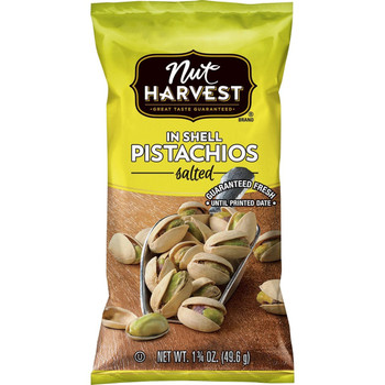 Nut Harvest Pistachios in Shell Salted, 1.75 oz (1 count) Nut Harvest Pistachios in Shell Salted, 1.75 oz (1 count)