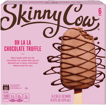 Skinny Cow, Oh La La Chocolate Truffle, 2.65 oz Bar ( 6 count ) Skinny Cow, Oh La La Chocolate Truffle, 2.65 oz Bar ( 6 count )