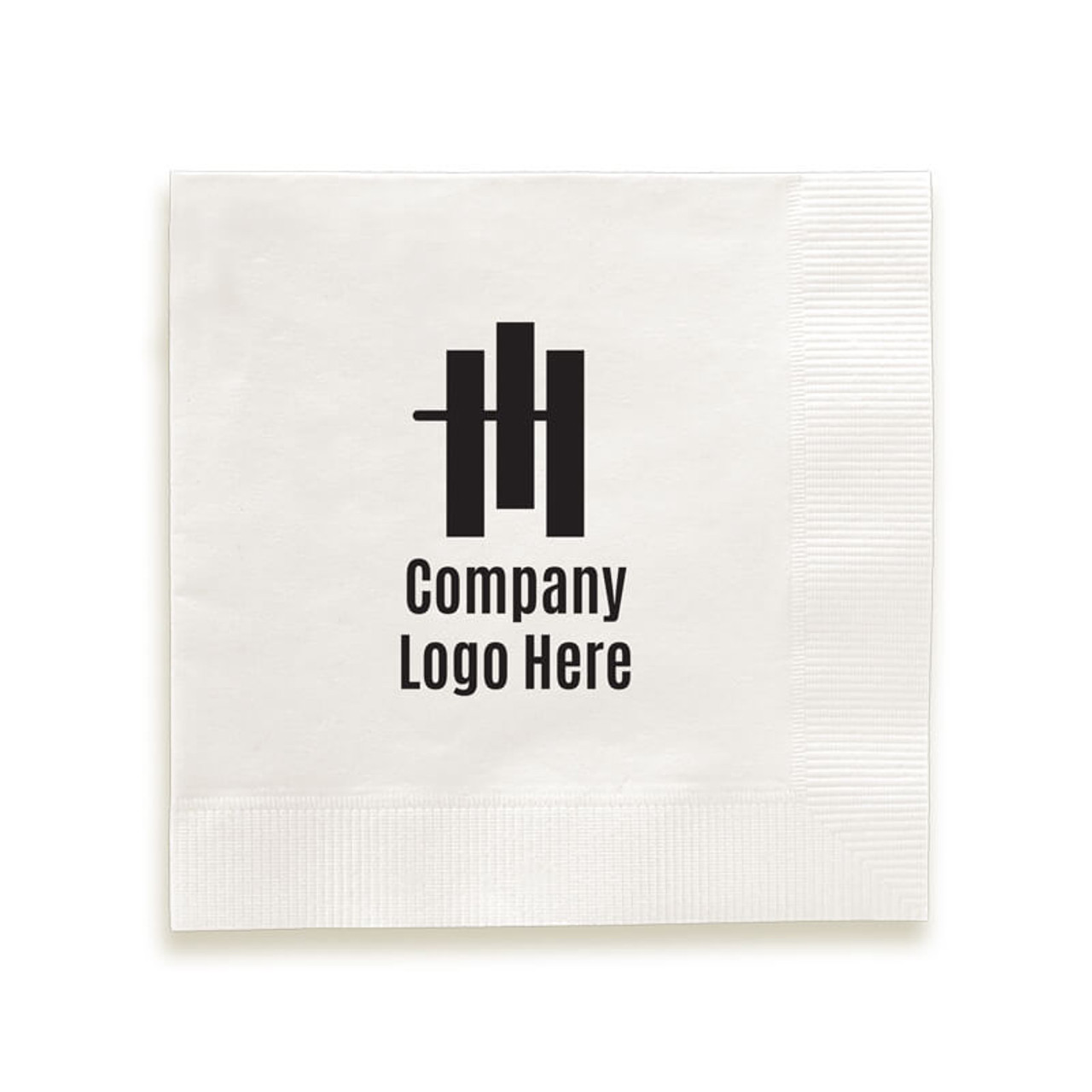 personalized napkins with logo foil stamped napkins with your logo