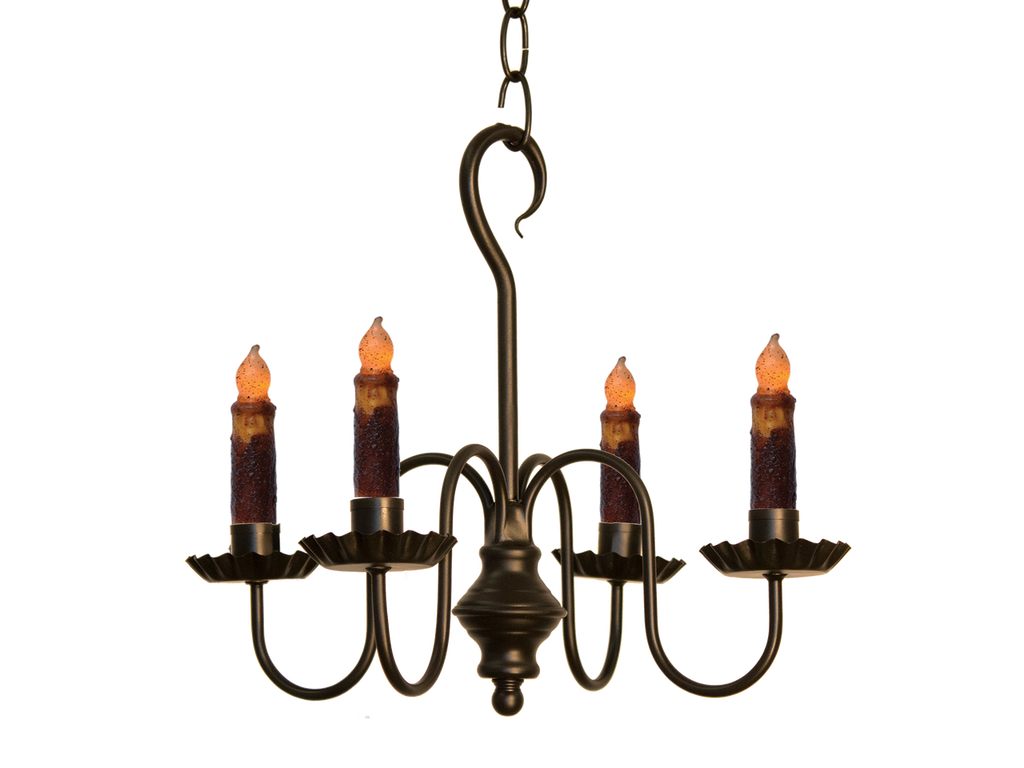 Katie S Handcrafted Lighting Peppermill Metal Candle Chandelier Katie S Handcrafted Lighting Peppermill Metal Candle Chandelier Finished In Aged Black Here To Enlarge