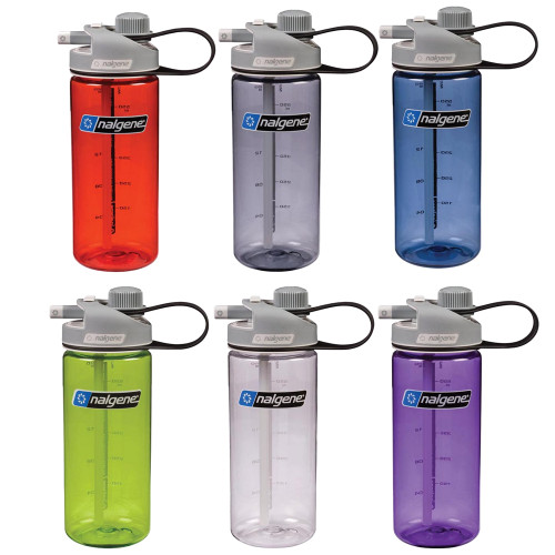 Nalgene Multi Drink Water Bottle 20 oz Mudd Creek