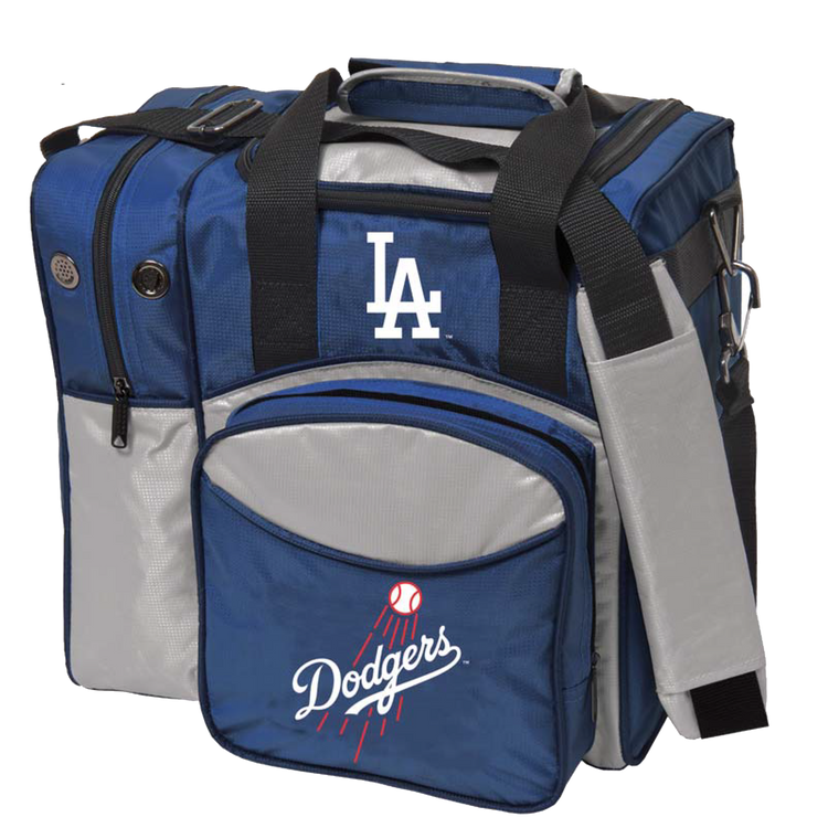 MLB 1 Ball Single Tote Bowling Bag LA Dodgers