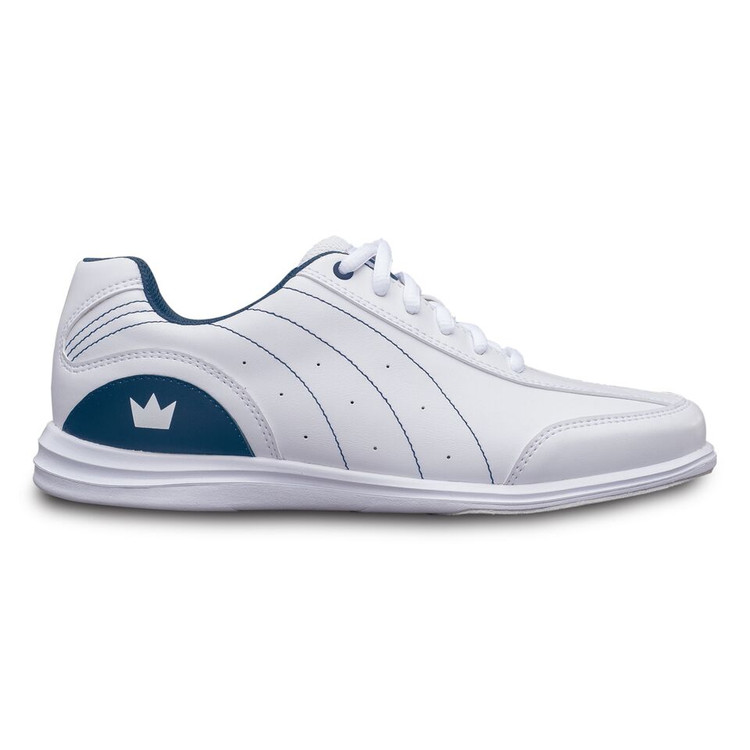 Brunswick Mystic Women's Bowling Shoes White Navy
