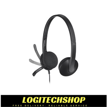 Logitech H340 USB Computer Headset - Black Logitech H340 USB Computer Headset - Black