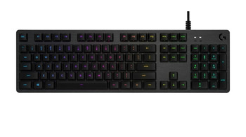 Logitech G512 Carbon RGB Mechanical Keyboard Romer-G Tactile Logitech G512 Carbon RGB Mechanical Keyboard Romer-G Tactile