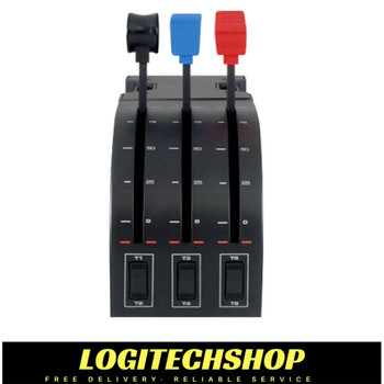 Logitech G PRO Flight Throttle Quadrant simulation Axis Levers Logitech G PRO Flight Throttle Quadrant simulation Axis Levers