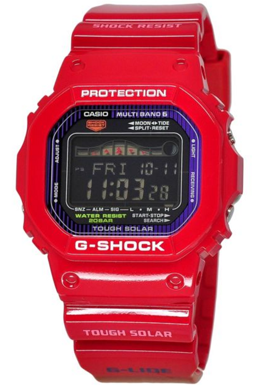 Casio G-Shock G-lide GWX-5600C-4JF Red - Shopping In Japan .NET