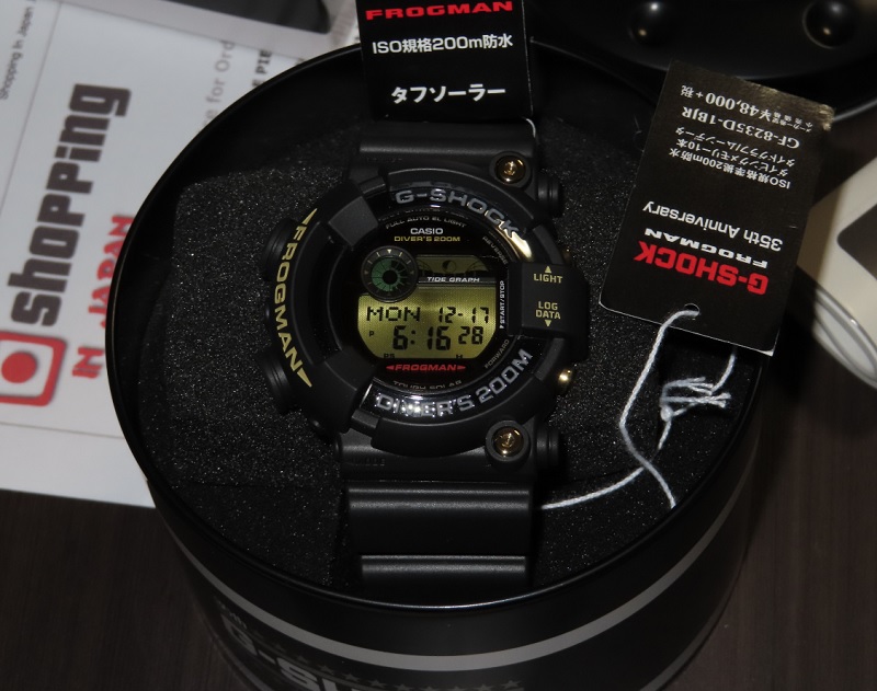 CASIO G-SHOCK FROGMAN GF-8235D-1BJR - 腕時計(デジタル)