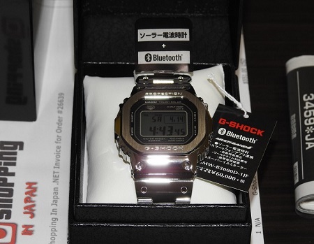 G-Shock Full Metal GMW-B5000D-1JF Japanese Edition