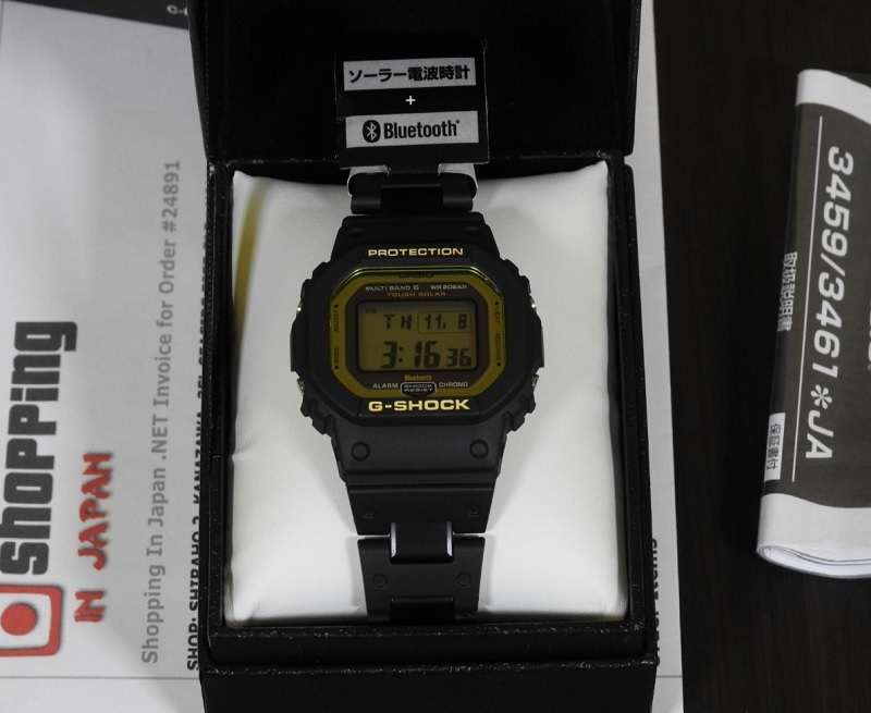 G Shock Gw B5600bc 1jf Squares Bluetooth New 100 Ebay