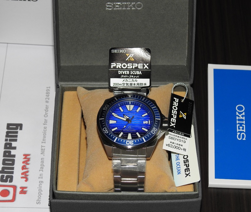 Seiko Samurai Save the Ocean SBDY019 Made In Japan