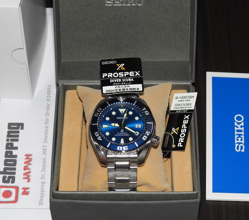 Seiko Prospex SBDC069 Blue Coral - Shopping In Japan NET