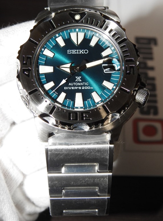 Seiko green 2025 monster 2018