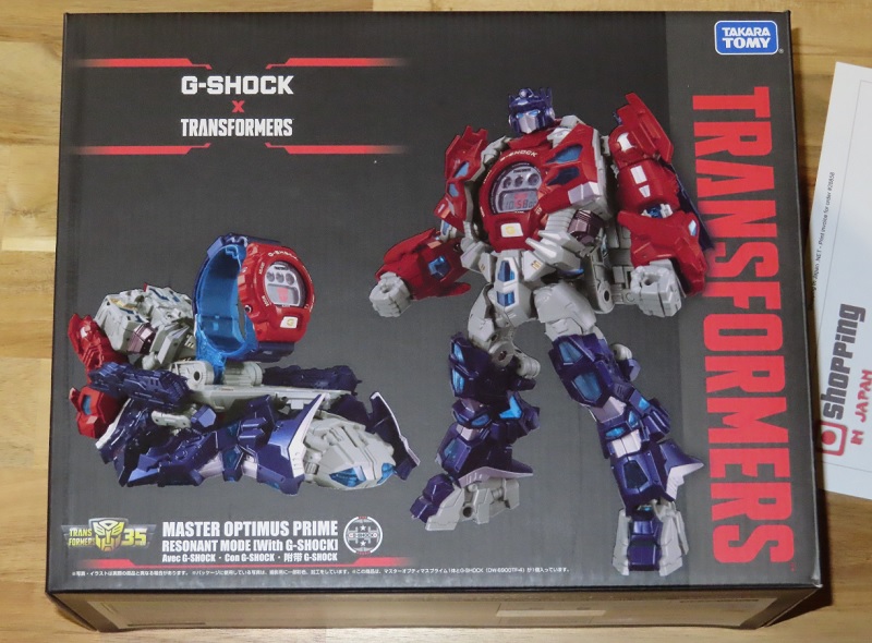 Transformers G-Shock Optimus Prime DW-6900TF-SET