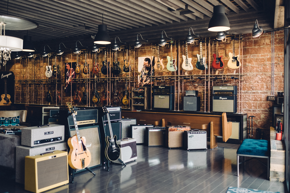 Showroom Tour Midwood Guitar Studio Charlotte, NC