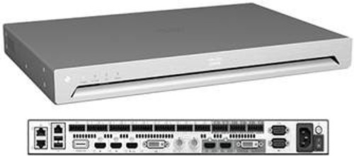 The Cisco SX80 Codec (SX80 Codec) provides a powerful and flexible platform for creating the ultimate video collaboration experience. The SX80 Codec was built with the integrator in mind, enabling flexibility and creativity for customized video collaboration rooms that delight the customer. The SX80 acts as the audio and video engine to incorporate high-definition video collaboration applications into large meeting rooms, boardrooms and purpose-built or vertical application rooms. The Cisco SX80 Codec (SX80 Codec) provides a powerful and flexible platform for creating the ultimate video collaboration experience. The SX80 Codec was built with the integrator in mind, enabling flexibility and creativity for customized video collaboration rooms that delight the customer. The SX80 acts as the audio and video engine to incorporate high-definition video collaboration applications into large meeting rooms, boardrooms and purpose-built or vertical application rooms.