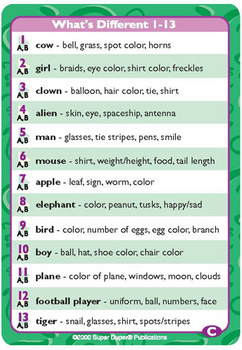 What's Different? Fun Deck What's Different? Fun Deck