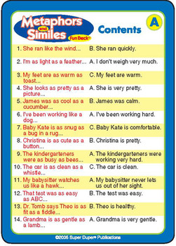Metaphors & Smilies Metaphors & Smilies