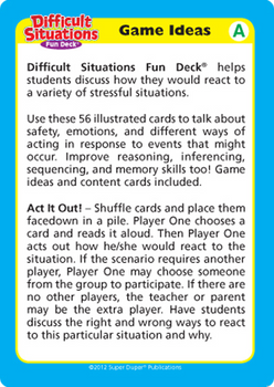 Difficult Situations Fun Deck Difficult Situations Fun Deck